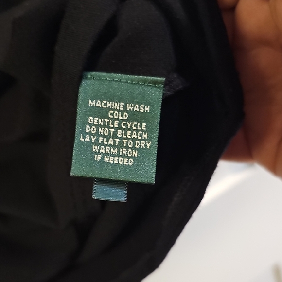 Ralph Lauren Black Wrap Tank Top Size L - Picture 5 of 7